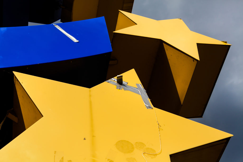 European Bank Sign, Frankfurt, Germany